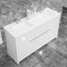 Casa Mare Alessio 60" Glossy White Vanity Ceramic Sink Combo - Alessio152GW-60-MSC-S