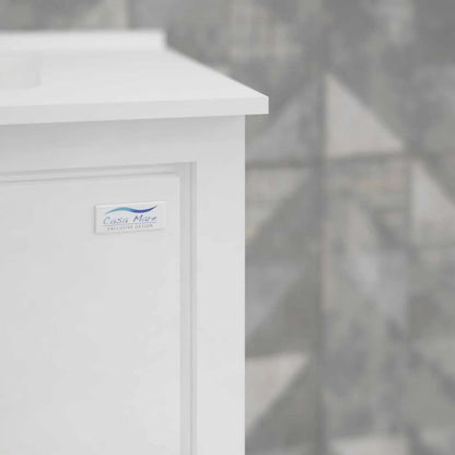 Casa Mare Alessio 60" Bathroom Vanity and Ceramic Sink Combo with LED Mirror - Alessio152GG-60