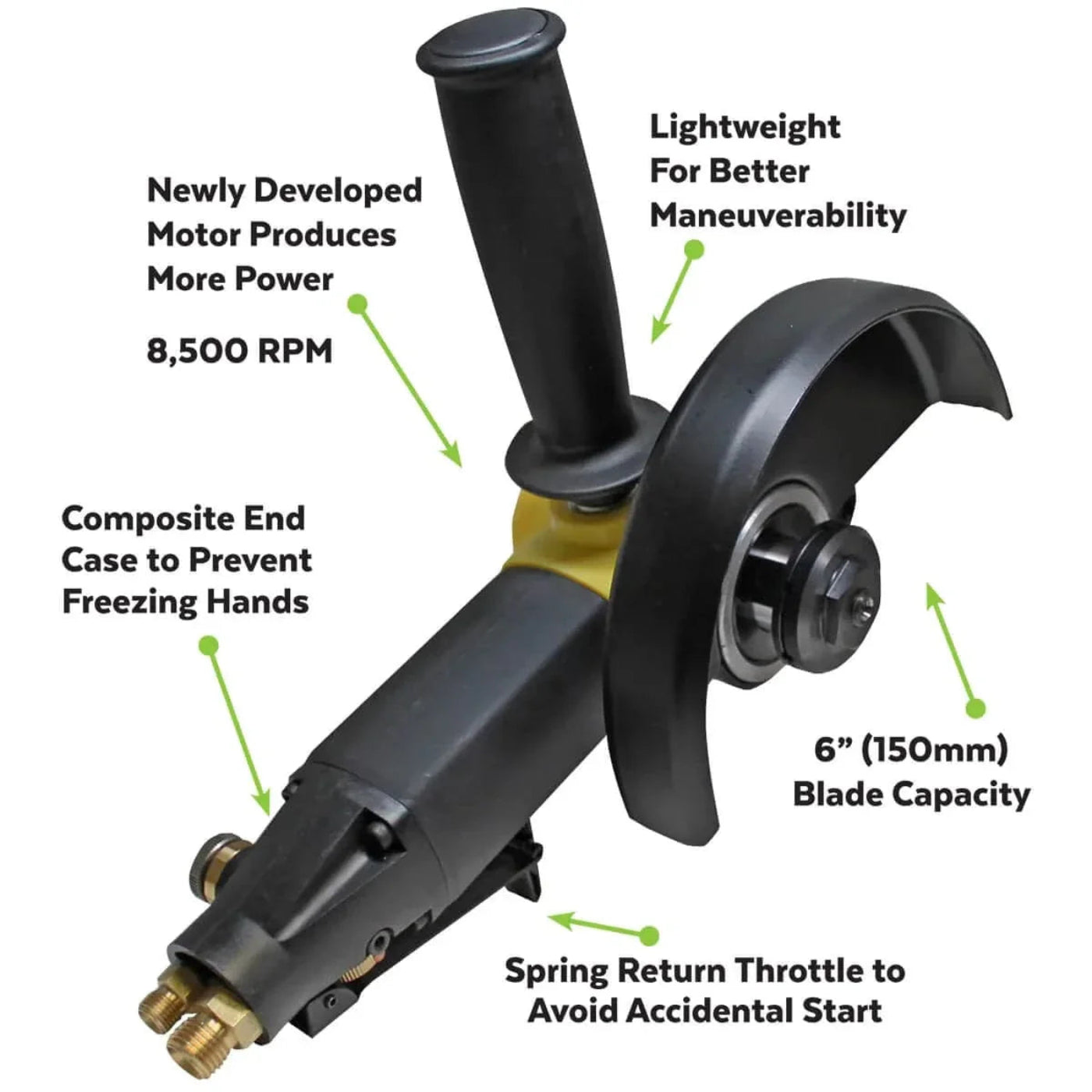 Alpha Tools Pneumatic Stone Cutter - PSC-600