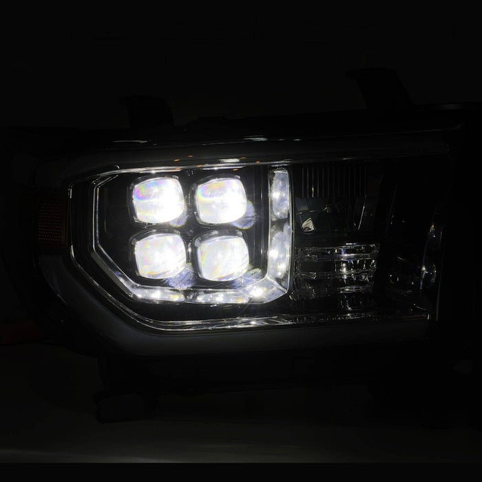 Alpharex Nova-Series Led Projector Headlights | Alpha-Black W/level Adjuster - 2007-2013 Toyota Tundra - 880747