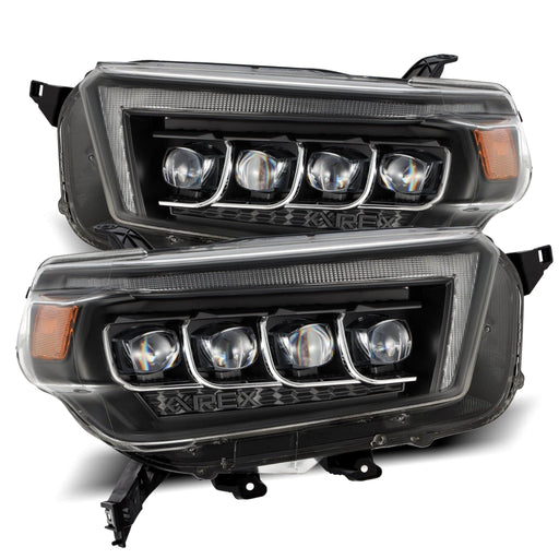 Alpharex Nova-Series Led Projector Headlights Black | 2010-2013 Toyota 4runner 880759