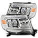 Alpharex Nova-Series Led Projector Headlights Chrome - 2005-2011 Toyota Tacoma - 880743