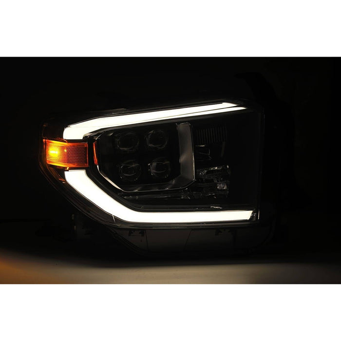 Alpharex Nova-Series Led Projector Headlights Jet Black - 2014-2021 Toyota Tundra - 880772