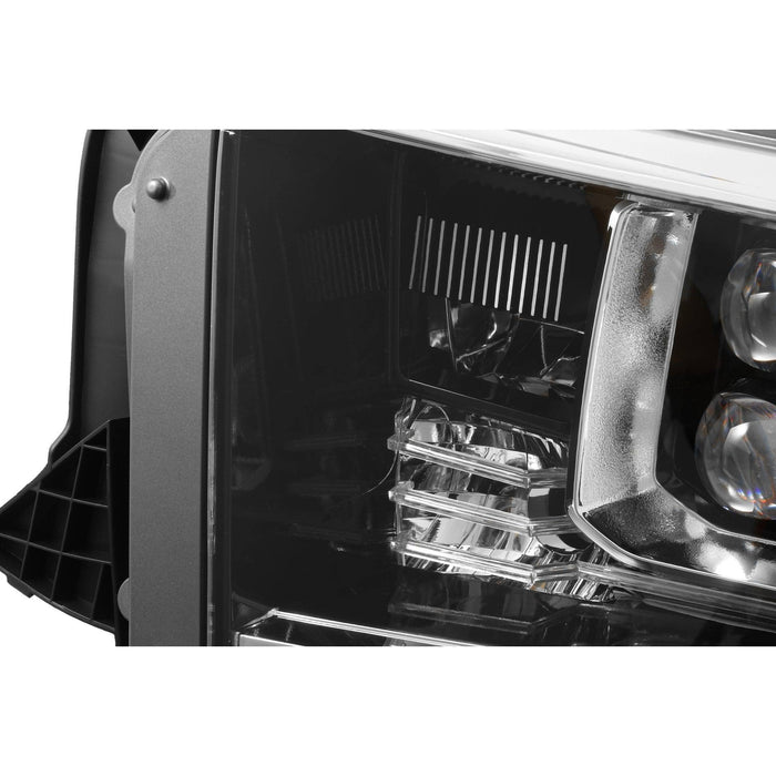 Alpharex Nova-Series Led Projector Headlights Jet Black - 2014-2021 Toyota Tundra - 880772