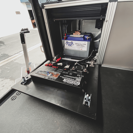 GOOSE GEAR Alu-Cab Alu-Cabin Canopy Camper - Toyota Tundra 2022-Present 3rd Gen. - Rear Power Management Module - 4826-GGR-SH