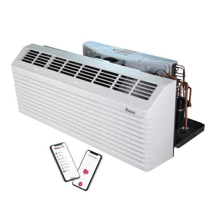 AMANA PTAC 17,000 BTU Air Conditioner PTC173J25AXXX with 2.5 kW Heater 15 Amp Plug R-32 - APTC17J20027