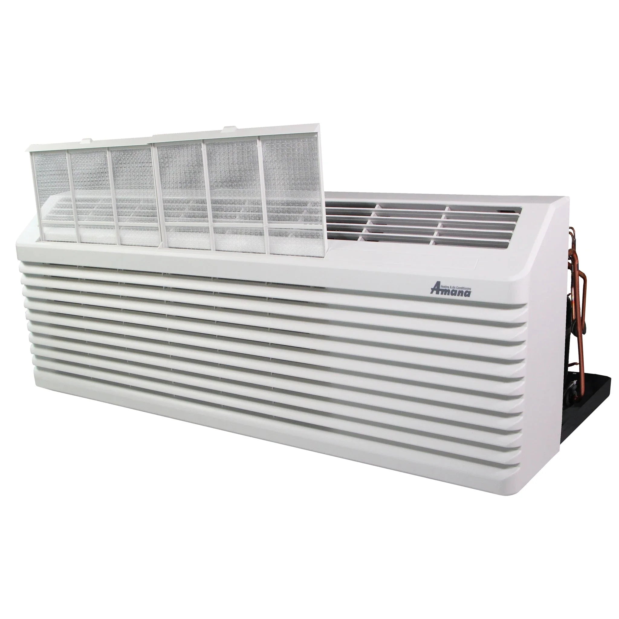 AMANA PTAC 16,400 BTU Air Conditioner PTC173K25AXXX with 2.5 kW Heater 15 Amp Plug - APTC1720012