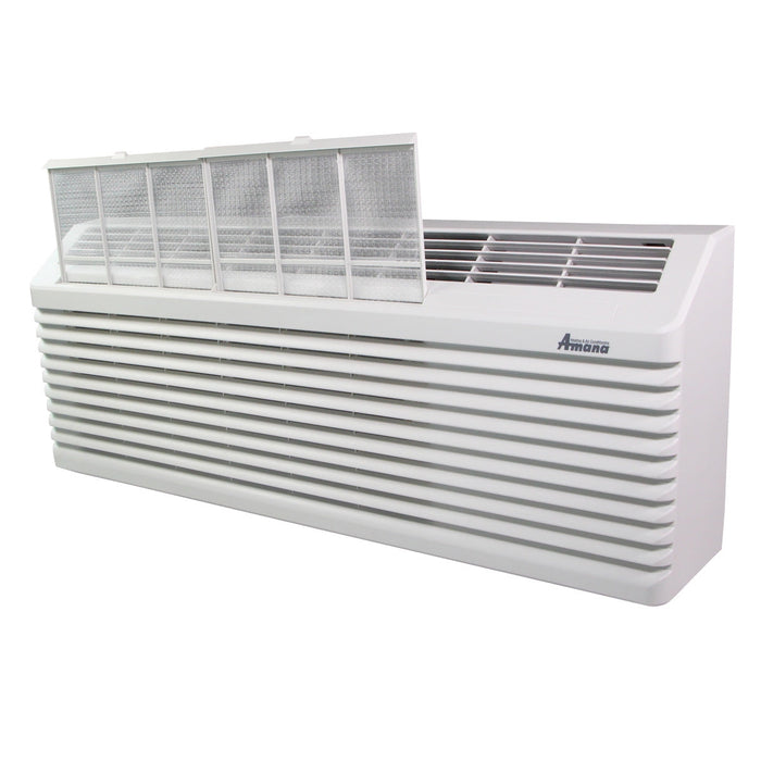 AMANA PTAC 9,000 BTU Air Conditioner Heat Pump PTH093K35AXXX with 3.5 kW Heater 20 Amp plug - APTH0930019