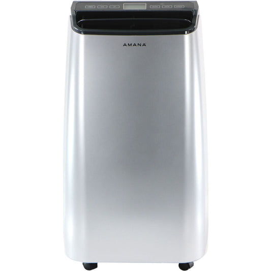 Amana - 12, 000 BTU Portable AC - White/Gray _ AMAP121AW-2