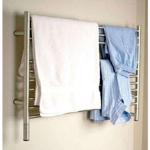 Amba Jeeves L Straight Hardwired Towel Warmer 39.5"w x 27"h