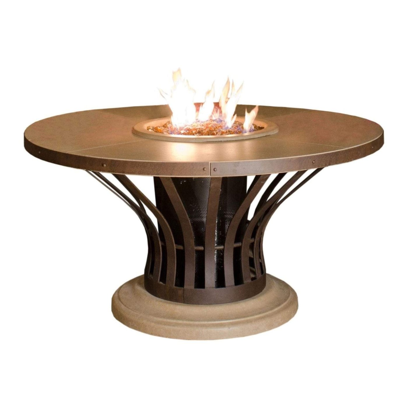 American Fyre Designs Fiesta Dining Firetable - 775-xx-11-M2xC