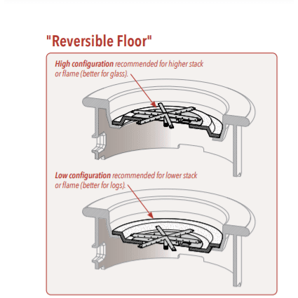 American Fyre Designs Contractor’s Model Fire Pit - 685-xx-11-M6xC