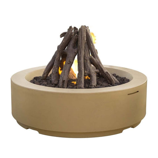 American Fyre Designs Louvre Round Fire Pit - 686-xx-11-M6xC