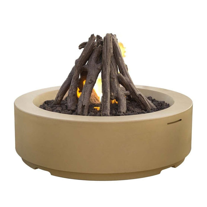 American Fyre Designs Louvre Round Fire Pit - 686-xx-11-M6xC