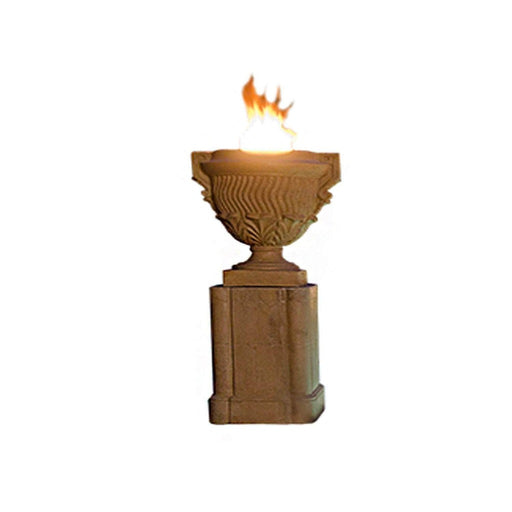 American Fyre Designs Piage Fire Urn & Pedestal - 765-xx-11-M2xC