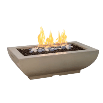 American Fyre Designs Bordeaux Rectangle Fire Bowl - 435-xx-11-M4xC