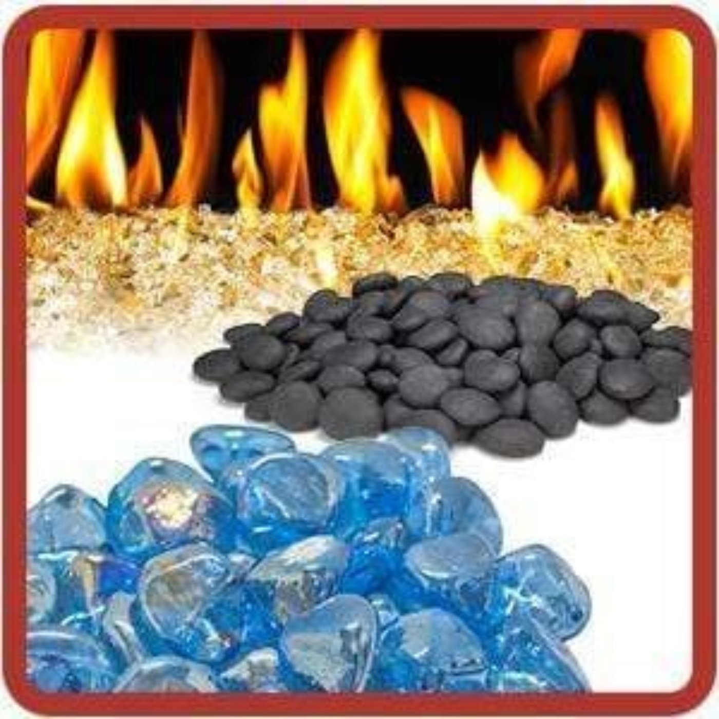 American Fyre Designs Reclaimed Wood Bordeaux Square Fire Bowl - 610-xx-11-M2xC