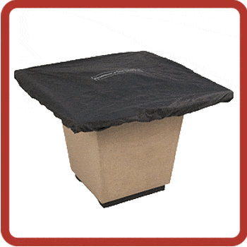 American Fyre Designs Cosomopolitan Square Firetable - 640-xx-11-F2xC