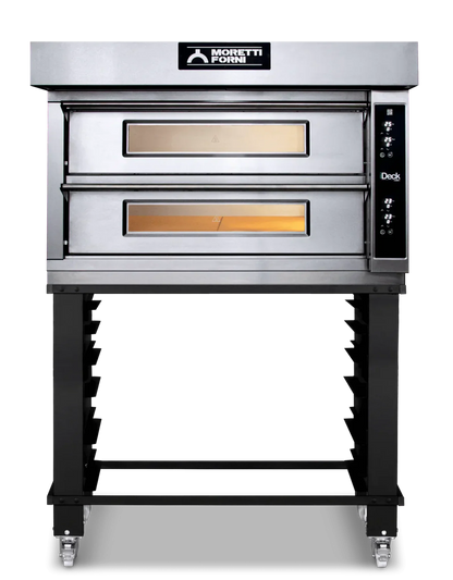 AMPTO iDeck electronic Control Electric Pizza Oven 105 x 65 cm chamber. 1 Deck - ID-M 105.65