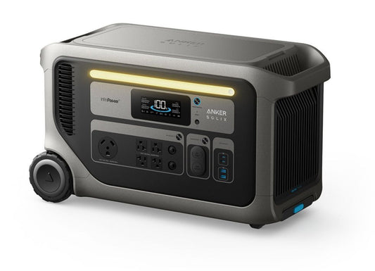 Aurora Generators  SOLIX F3000 Portable Power Station + Double Power Hub + Power Saver Kit - 6144 Watt Hours  TT-30 Cable - G178211L