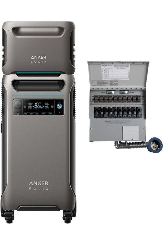 Anker SOLIX F3800 / +1 Expansion Battery and +1 Transfer Switch