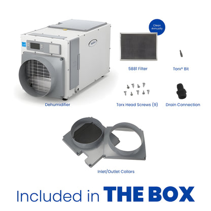 AprilAire E100 100 Pint Energy Star Whole House Dehumidifier - ap11785