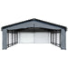 Arrow | Enclosure Kit for 20x20x7 ft Carport Grey 10183