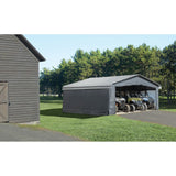 Arrow | Enclosure Kit for 20x20x7 ft Carport Grey 10183