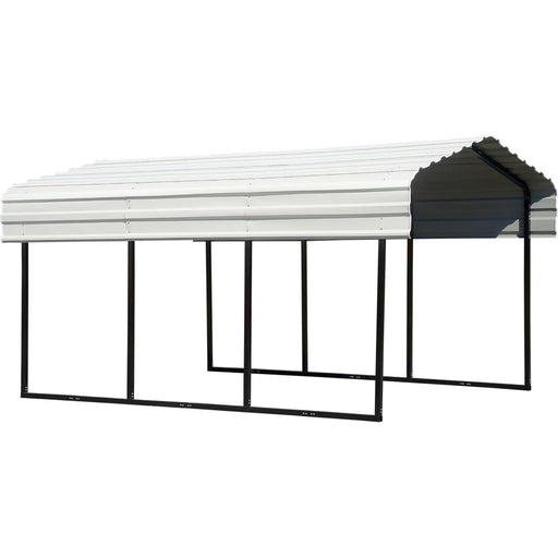 Arrow | Carport 10x15x7 ft Eggshell CPH101507