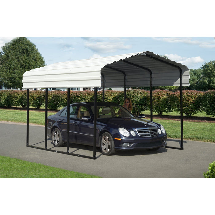 Arrow | Carport 10x15x9 ft Eggshell CPH101509