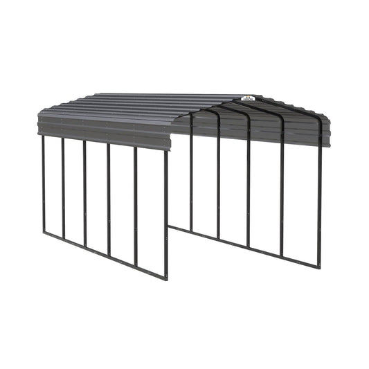 Arrow | Carport 10x24x9 ft Charcoal CPHC102409