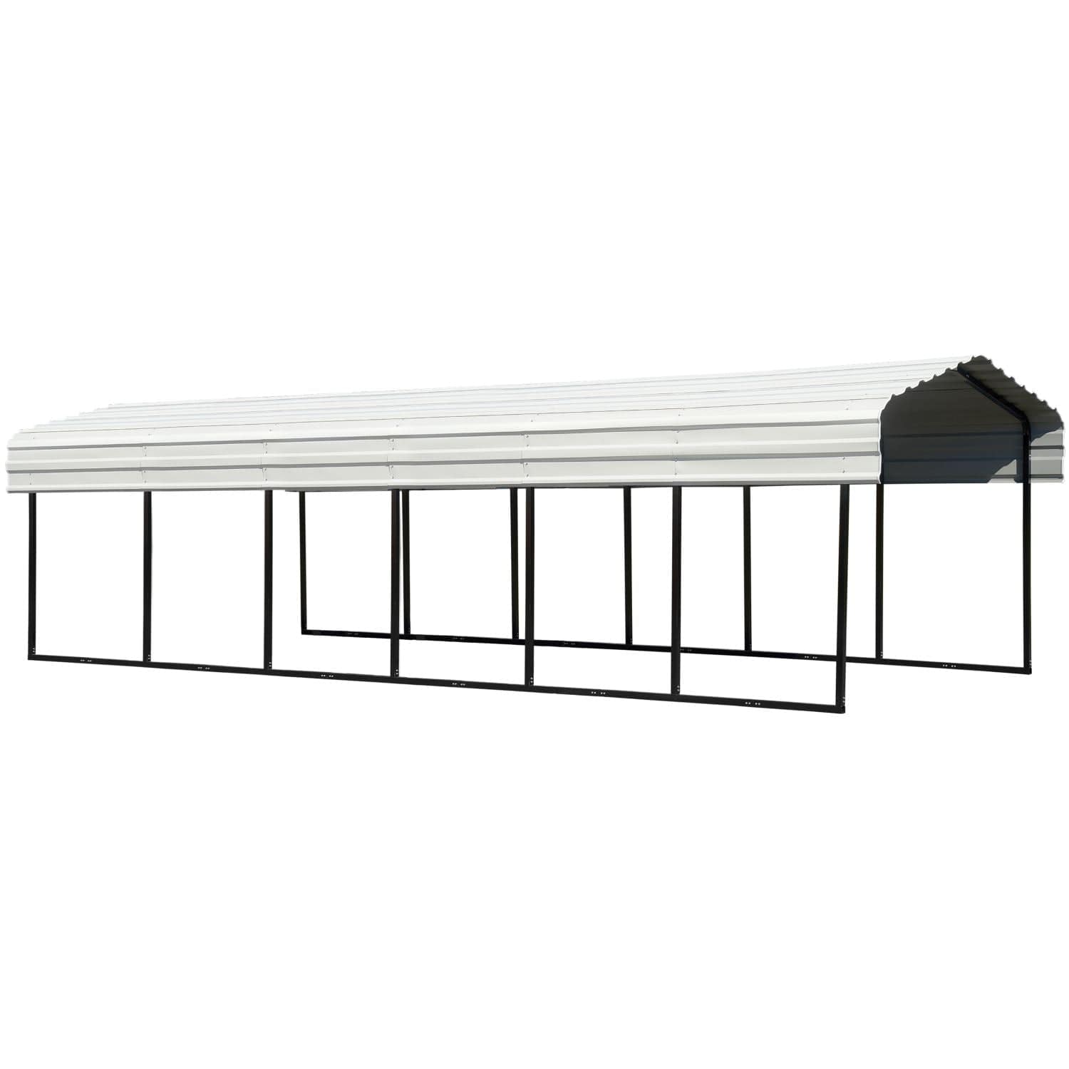 Arrow | Carport 10x29x7 ft Eggshell