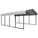 Arrow | Carport 12x20x7 ft Eggshell CPH122007