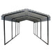 Arrow | Carport 12x20x9 ft Charcoal CPHC122009