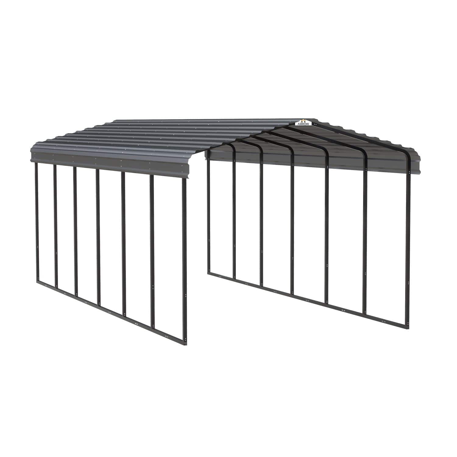 Arrow | Carport 12x29x9 ft Charcoal CPHC122909