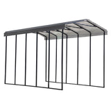 Arrow | Carport 14x24x14 ft Charcoal CPHC142414