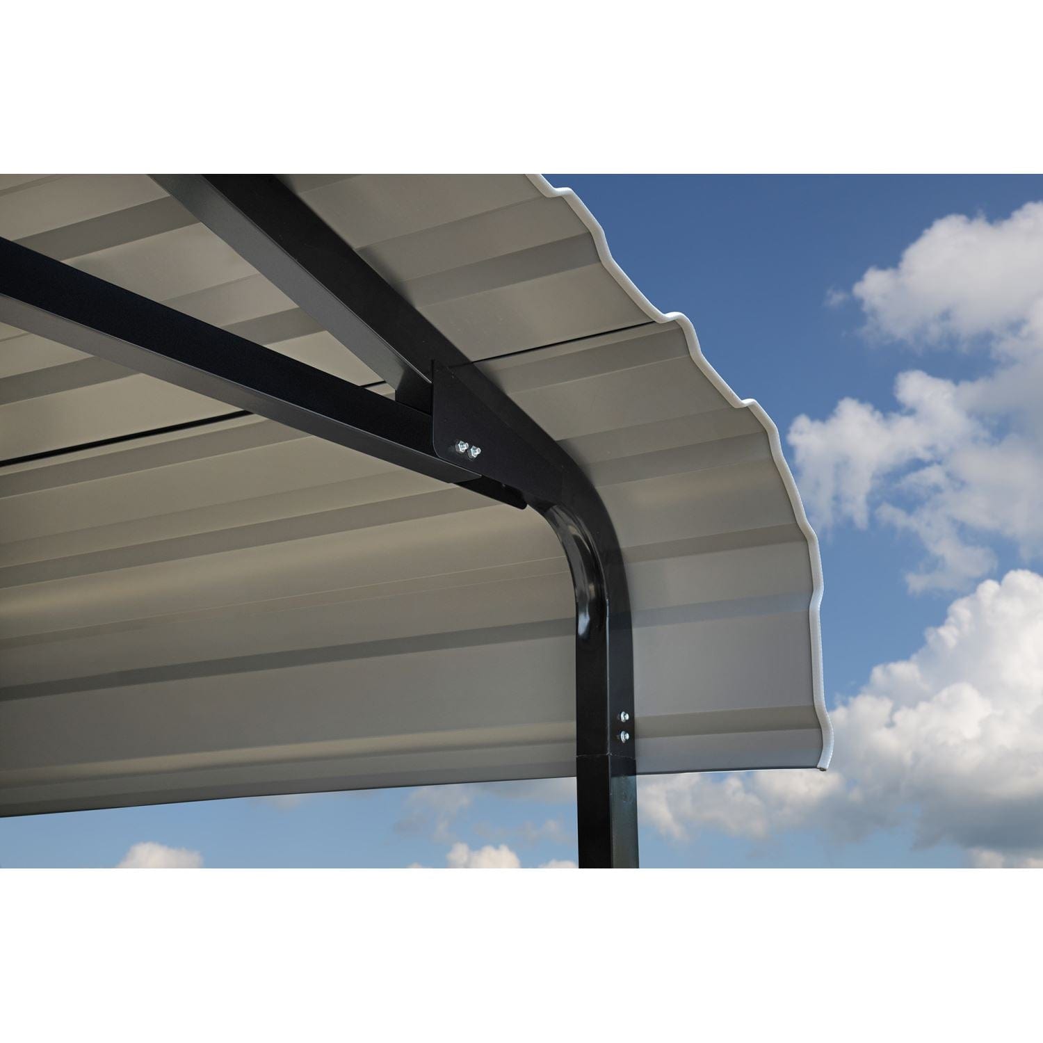 Arrow | Carport 14x24x14 ft Eggshell CPH142414