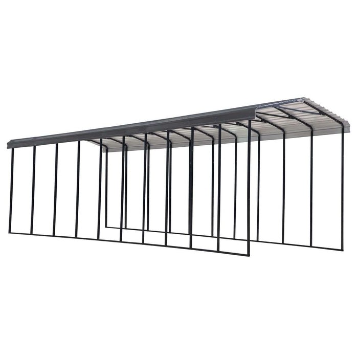 Arrow | Carport 14x47x14 ft Charcoal CPHC144714