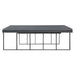 Arrow | Carport 20x24x7 ft Charcoal CPHC202407