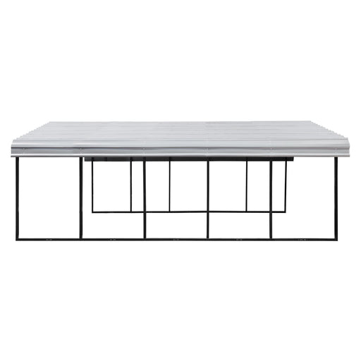 Arrow | Carport 20x24x7 ft Eggshell CPH202407