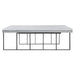 Arrow | Carport 20x24x7 ft Eggshell CPH202407