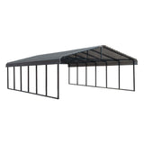 Arrow | Carport 20x29x7 ft Charcoal CPHC202907