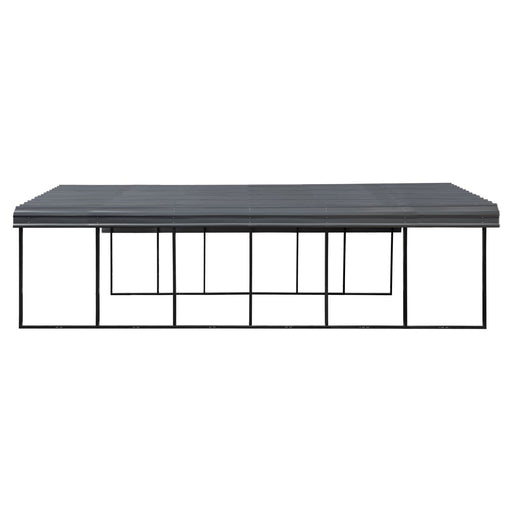 Arrow | Carport 20x29x7 ft Charcoal CPHC202907