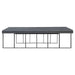 Arrow | Carport 20x29x7 ft Charcoal CPHC202907