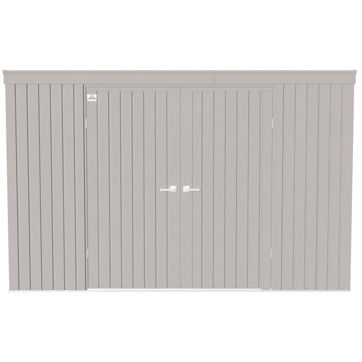 Arrow | Elite Steel Storage Shed, 10x4 ft. Cool Grey EP104CG