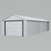 Arrow | Murryhill 12 ft. Wide Garage, Steel Storage Building, Prefab Storage Shed, Flute Grey