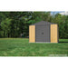 Arrow | Ironwood Steel Hybrid Shed Kit 10x8 ft. Galvanized Anthracite IWA108