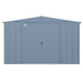 Arrow | Classic Steel Storage Shed, 10x12 ft., Blue Grey CLG1012BG