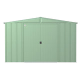 Arrow | Classic Steel Storage Shed, 10x12 ft., Sage Green CLG1012SG