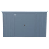 Arrow | Classic Steel Storage Shed, 10x4 ft., Blue Grey CLP104BG